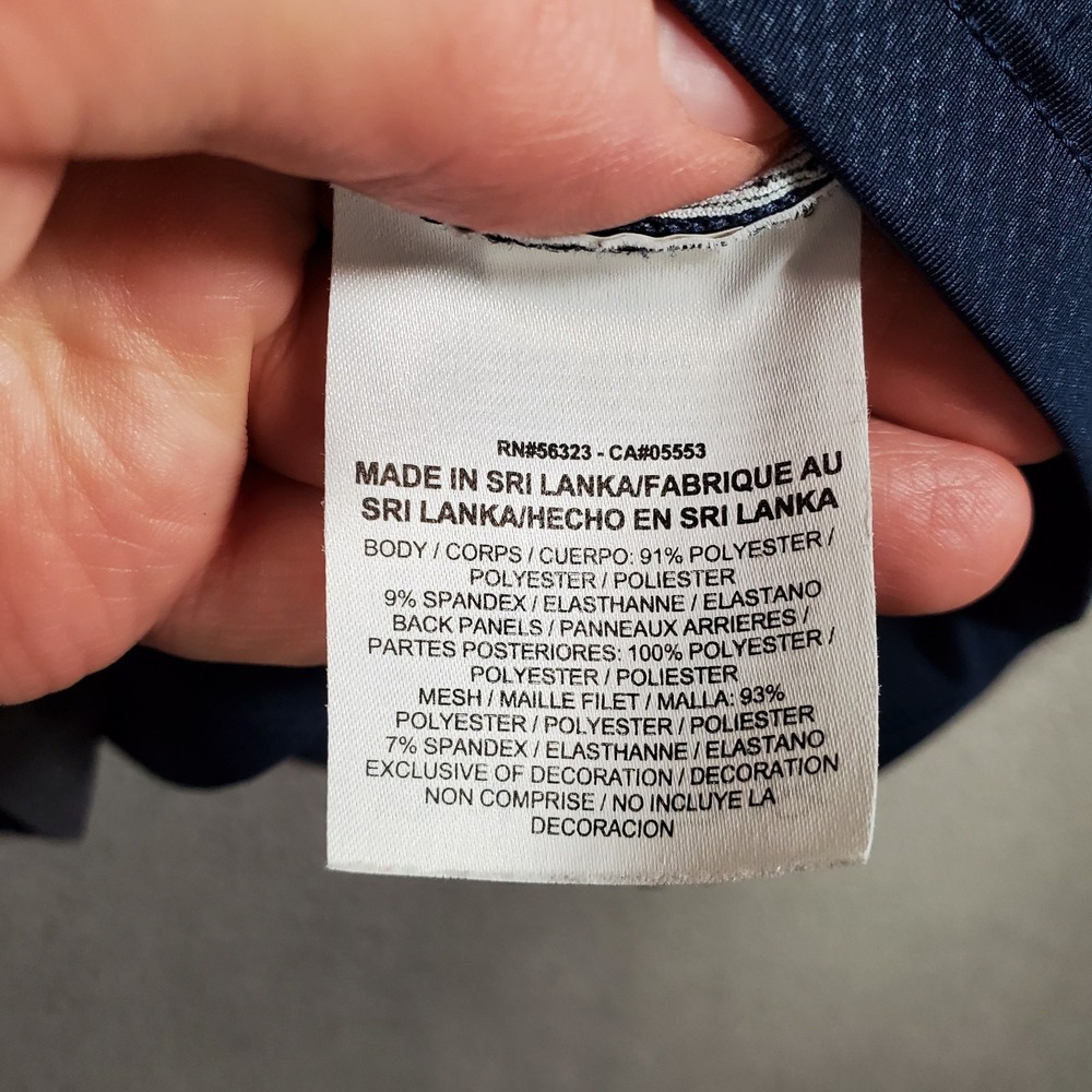 Dallas Cowboys Nike TShirt Men XL Blue Hypercool DriFit On Field Performance NFL - Picture 9 of 11
